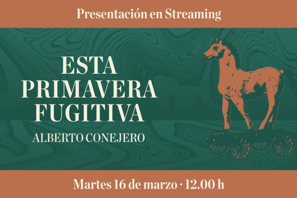 Presentación de “Esta primavera fugitiva” desde el teatro de la Comedia martes 16 de marzo 12 h.