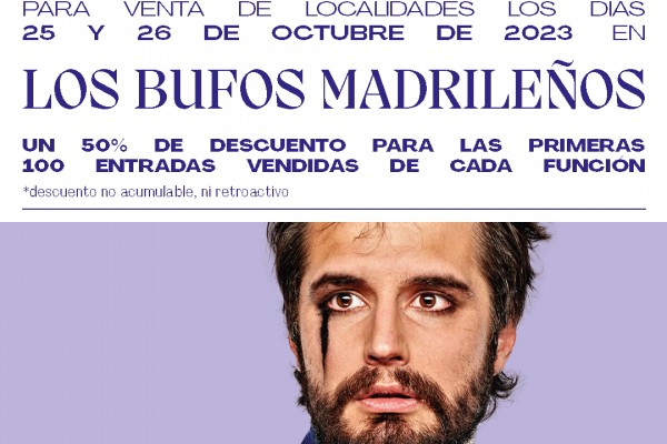 ¡Celebramos el Día Mundial de la Ópera con una promoción en «Los Bufos madrileños»!